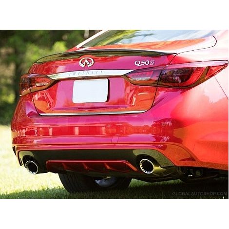 Infiniti Q50 - FRANJA CROMADA Puerta trasera cromada (1/4)