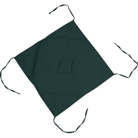 Galette de chaise 4 rabats 40 x 40 cm Nelsen emeraude