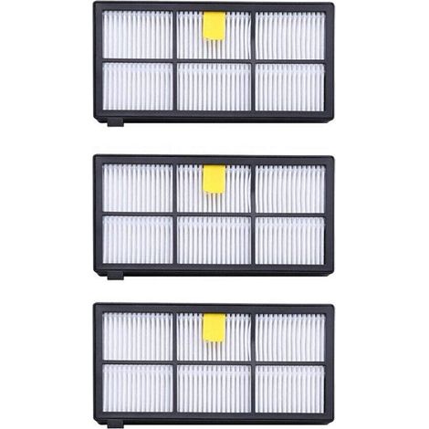 Adecuado para repuestos de aspiradoras iRobot Roomba series 800 y 900, modelos 960, 860, 805, 850, 980 y 861. (1/2)