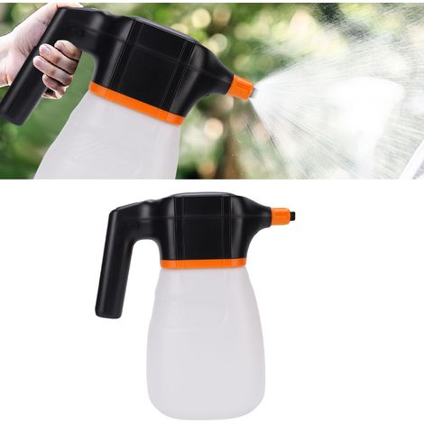 2L 6000mAh Alta Pressione Senza Fili Spruzzatore di Schiuma Senza Fili per Autolavaggio Sapone PP PE per Giardino e Lavaggio Esterno Bianco (1/4)