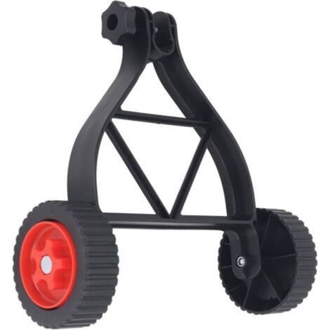 Pair Roues de Support Réglables, Roue Auxiliaire de Tondeuse à Gazon, Fixation D'outil de Coupe-Bordure pour Coupe-Herbe, Coupe-Herbe, Coupe-Bordures, Débroussailleuse (1/4)
