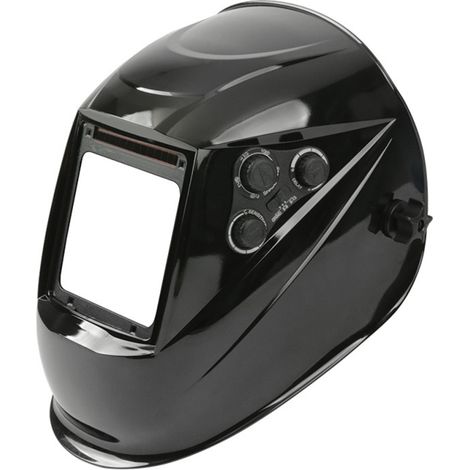 Irovami Masque soudage auto-assombrissant – 130°C, grand champ – Idéal pour soudage, meulage, découpe (1/5)