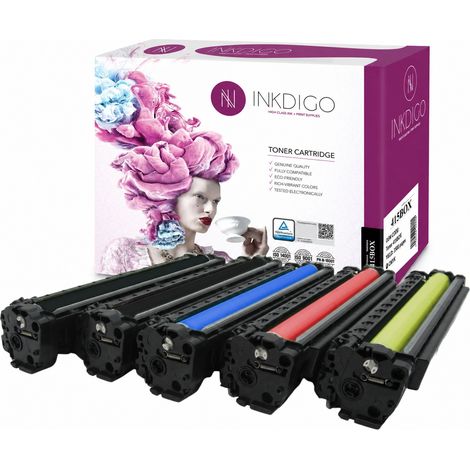 Inkdigo Toner CLT-504S kompatibel mit Samsung CLP-415N Xpress C1810W C1860 TÜV-zertifiziert (1/5)