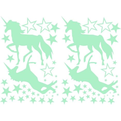 Stickers muraux fluorescents BESPORTBLE lot de 2 motif (1/5)