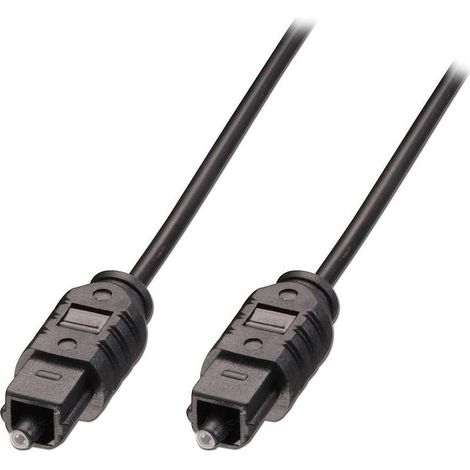 Lindy cavo toslink (spdif ottico), cavo audio da 5 m nero (1/2)