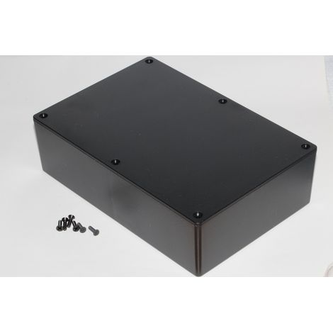 Hammond Electronics 1591XXFBK Universal-Gehäuse 221 x 150 x 64 ABS Schwarz 1 St.