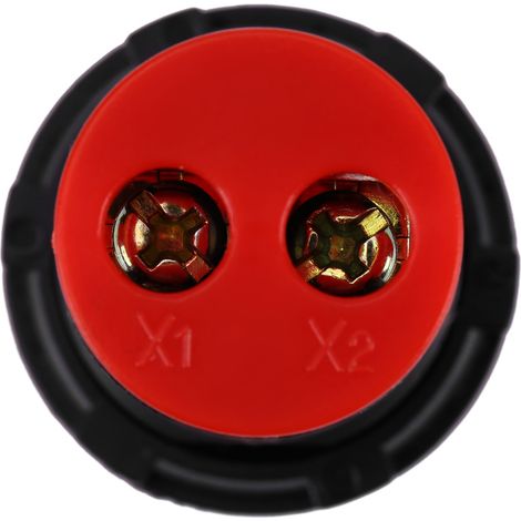 10 pièces voyant lumineux LED électronique 24V AC/DC filetage 22mm signalisation rouge (1/5)