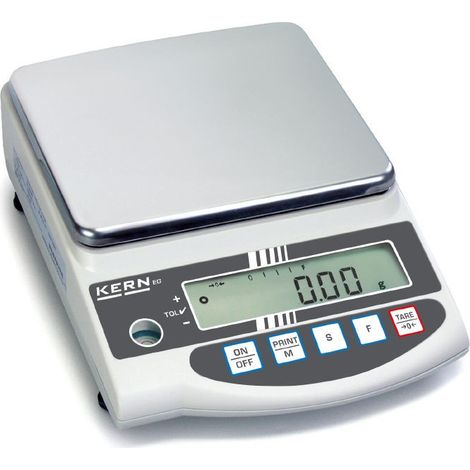 Kern - Balance de précision EG-N, plateau 180x160 mm portée max. 2200 g - EG 2200-2NM