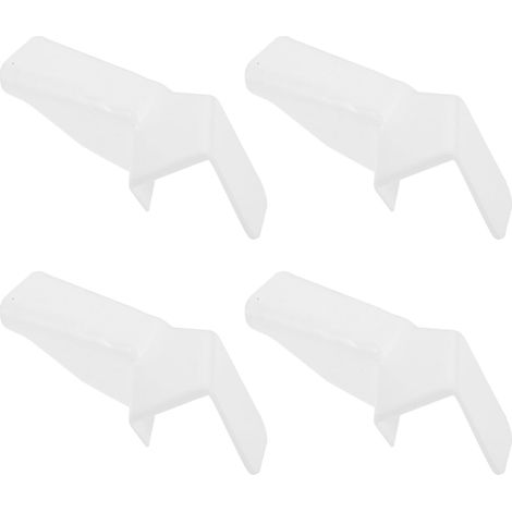 Raccord de Drainage Blanc Gouttière Pluviale pour 4 Pièces Abs Rv (1/5)