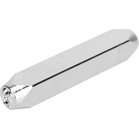 Outil de poinçonnage manuel en métal de 6 mm (1/4") pour la création de bijoux et autres objets artisanaux (motif hibou). (1/5)