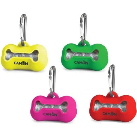 Distributore di silicone Camon 20 sacchetti verdi