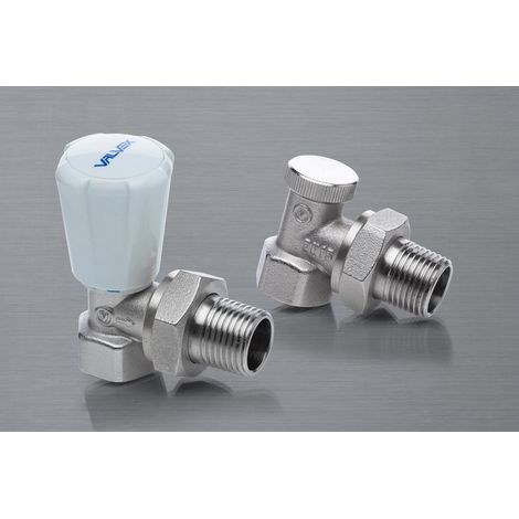 Set radiatore angolare tradizionale activ plus (KS15, ZO-K-15) nichelato 1