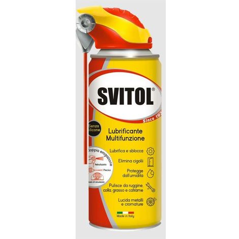 Arexons Svitol Lubrificante Spray 250 ml Trasparente Multiuso Fai da Te (1/5)