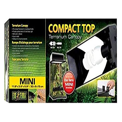 Hagen Rampa di Illuminazione Compatta Exo Terra nera 30 cm (1/3)