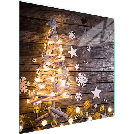 Protezione in vetro per piano cottura 50x52 cm, ideale per Natale (1/5)