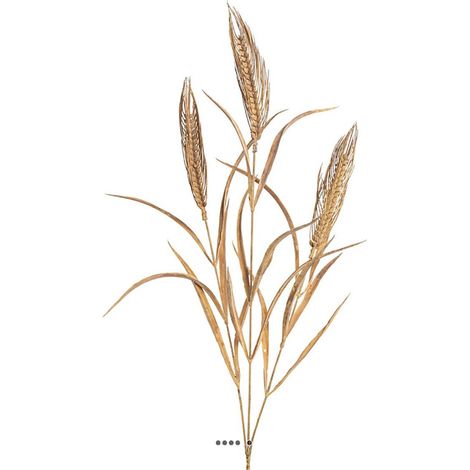 Blé factice 3 épis H 79 cm (1/3)