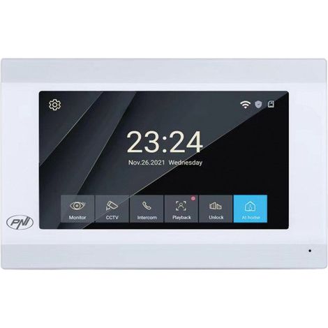 Moniteur supplémentaire - PNI - MS750 - 7 pouces - Résolution 1024x600 - Compatible Tuya Smart