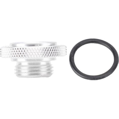 Bouchon de remplissage d'huile moteur en alliage d'aluminium T6063, cache-vis de moto, remplacement pour Interceptor 650 2018-2024, couvercle de réservoir d'huile durable, pièce de rechange premium. (1/5)