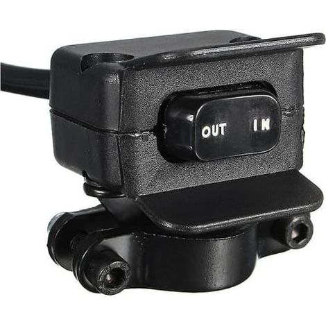 Interruptor basculante de 12 V para cabrestante con soporte de montaje y kit de cable de control para ATV/UTV Cisea Electric Winch (1/4)