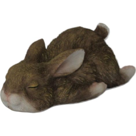Dekofigur Hase liegend 7,5 x 5,5 x 14 cm Dekofigur