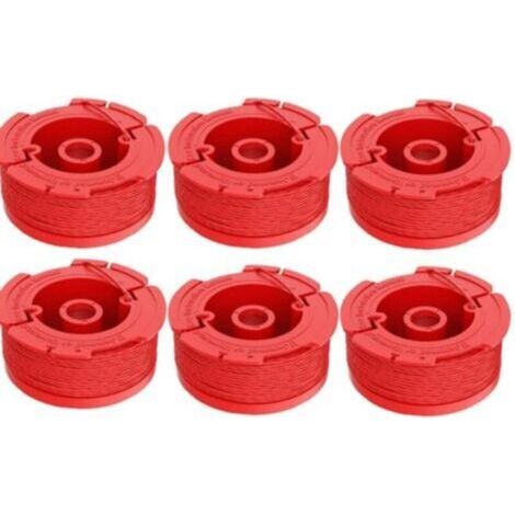 Ersatzspule CMZST080/CMZST120SC, Nylon-Schneidkopf, Schneidfaden, 2,0 mm Durchmesser, Trimmerfaden-Spule, Spulenanzahl: 6,1 m (20 Fuß), 6 Stück