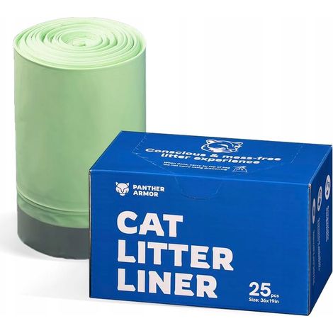 Bolsas de tela para arenero de gato Panther Armor 48x92cm 25 unidades. (1/3)