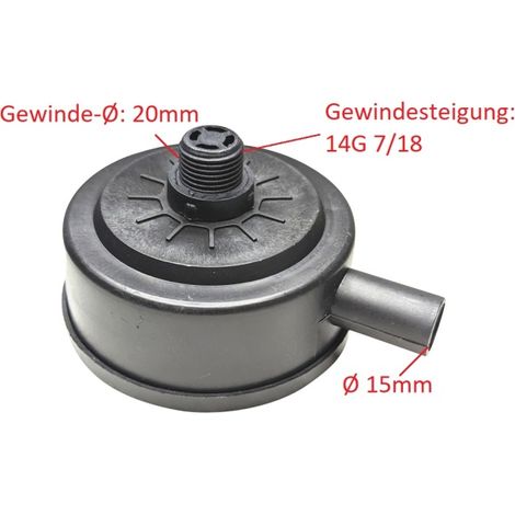 Ersatz Luftfilter Filter mit Gehäuse für Kompressoren uvm. (1/2)
