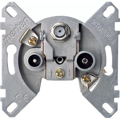 Merten Sat-Antennendose, 3fach 466097 (1/2)