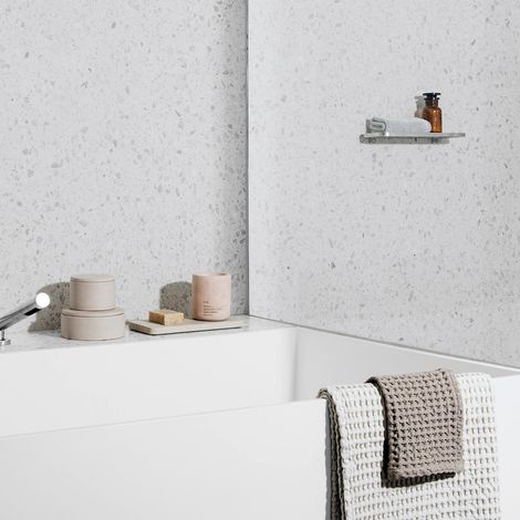 Bougie parfumée Micro Chip S en cire de soja Aspect béton (1/5)