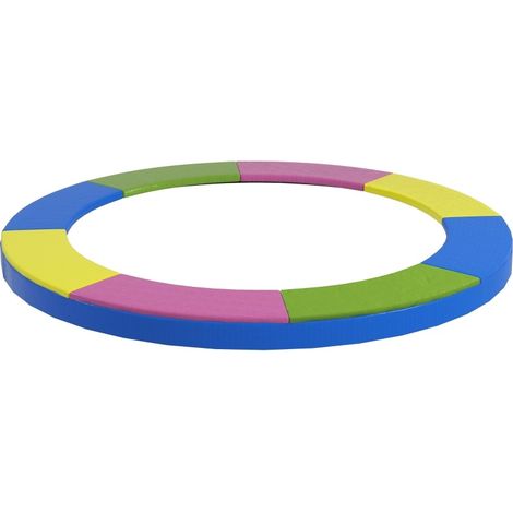 Protection de bord pour trampoline Ø305 cm, résistante aux intempéries avec UV, couleur multicolore (1/5)