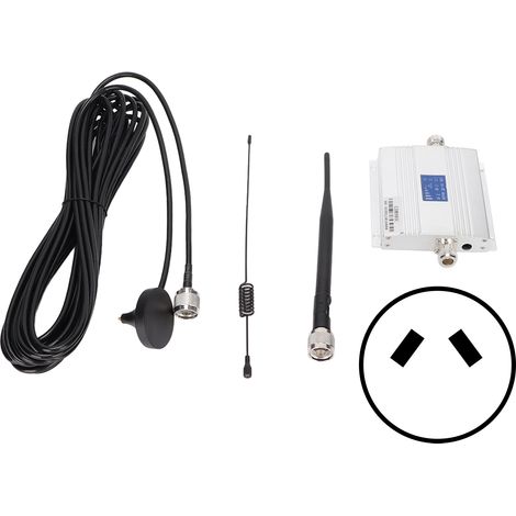 GSM980C Signalverstärker für Mobiltelefone mit 10 m Saugnapfantenne und 110-240 V Netzteil (AU-Stecker)