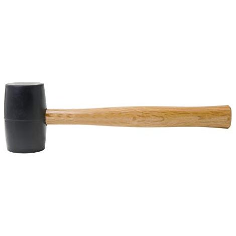 Martello Manico in Legno Testa in Gomma 71mm - Bgi Stanley Black Decker Manufacturing Sas (1/4)