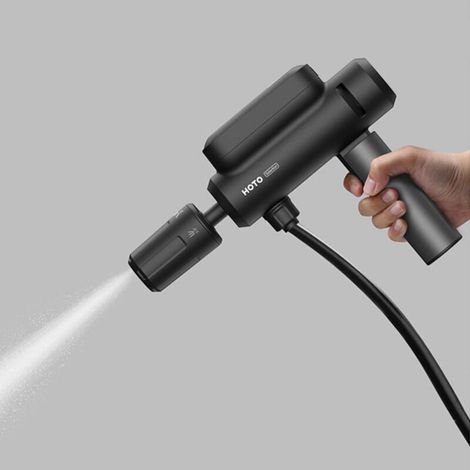 Portable High Pressure Washer: 130L/h Cordless High Pressure Washer 1 Bar, Suitable for Cleaning Balconies, Terraces and Cars (1/5)