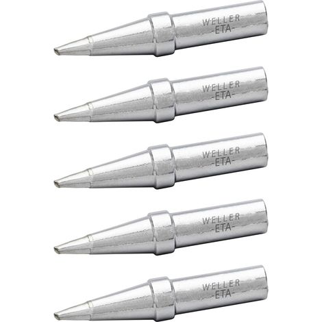 Lot de 5 pannes à souder à pointe tournevis de 1,6 mm (1/4)