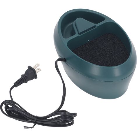 Fontaine à eau automatique pour reptiles avec jet en cascade et distributeur d'eau pour lézards et dragons barbus, équipée d'une mangeoire. (1/5)