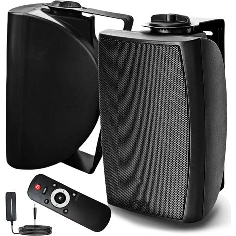 Soporte de montaje para instalación en pared o techo DNA ISM 1 (juego de 2) con Bluetooth, USB, SD y control remoto inalámbrico. Potencia: 15 W RMS. (1/5)