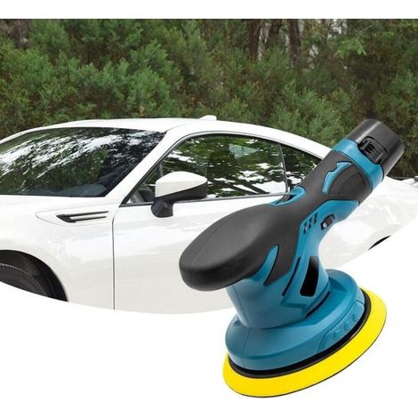 LUCIDATRICE ROTORBITALE CON DOPPIA BATTERIA 18V 6 VELOCITÀ LEVIGATRICE PER AUTO