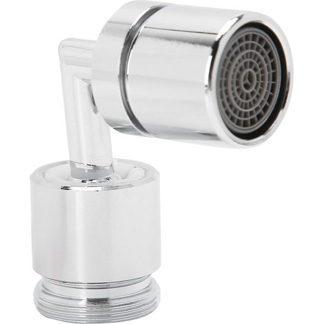 Robinet Universel Rotatif 360° M24 Anti-Éclaboussures pour Cuisine et Salle de Bain (1/5)