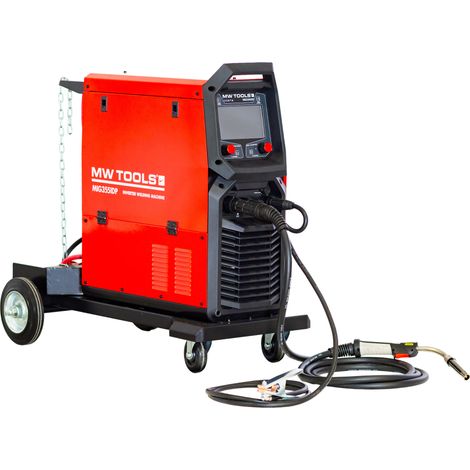 Poste à souder MIG Inverter 350A industriel 400V double pulse synergie MW Tools MIG355IDP (1/5)