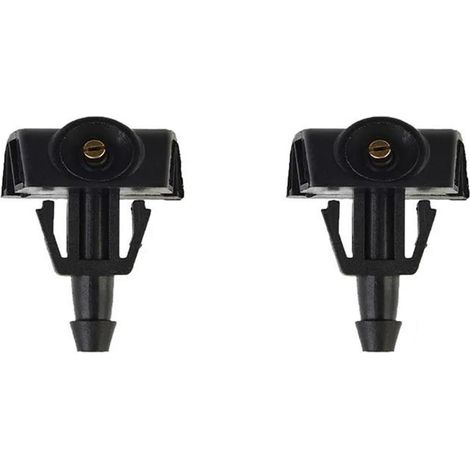 Convient aux buses de lave-glace pour Nissan Sylphy, X-Trail et Tiida : buses de lave-glace avant, buses sur bras d'essuie-glace et buses de pulvérisation de pare-brise. (1/4)