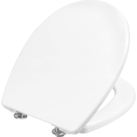 Cornat ksedsc00 Edolo – Sedile WC abbassamento automatico rimovibile, Bianco (1/5)