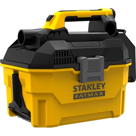 Stanley – Aspirateur eau et poussière 18V – Moteur puissant 59 m³/s – Filtre HEPA – Cuve 7,5L – Flexible 2,1m – Buse large et suceur plat fournis (1/10)