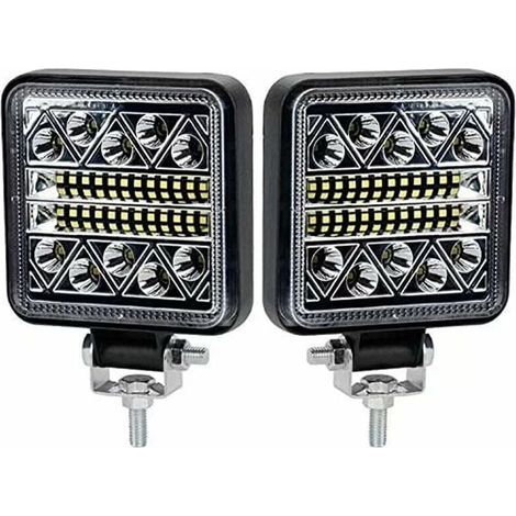 BR-Vie 102W Phare de Travail à LED 10200LM Feux de Recul Led 12v, Phare Led Projecteurs pour voiture, tracteur bateau, 12-24v camion, 2 pcs (1/5)