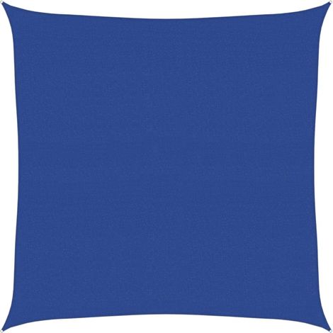 Maison Exclusive - Sonnensegel 160 g/m² Quadratisch Blau 7x7 m HD