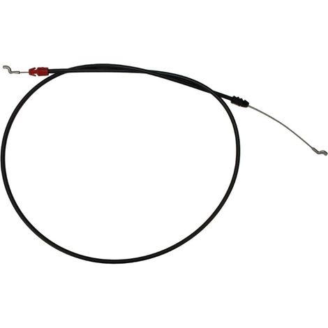 Câble accélérateur pour tondeuse à gazon – Longueur 1330 mm – Crochet en Z pour modèles Scheppach et Woodster