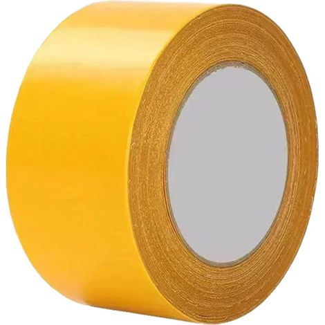 Cinta de tela impermeable de doble cara, 5 cm de ancho, 30 m (6 rollos) (1/2)
