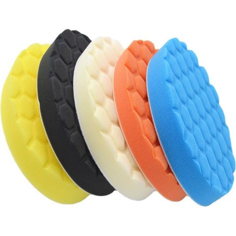 Lot de 5 bonnets pour polisseuse - 125 mm (1/5)