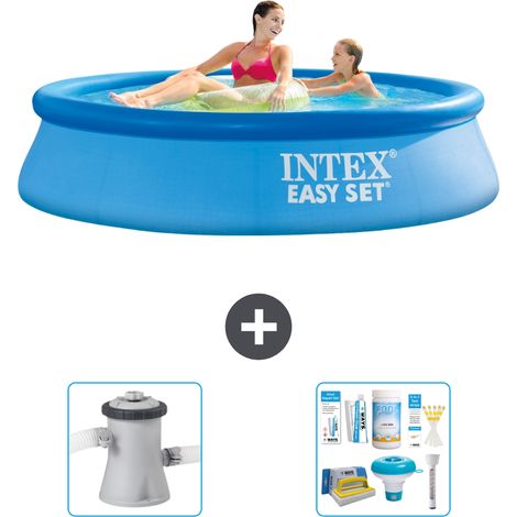 Intex Piscina Easy Set Redonda - 244x61 cm - 5-piezas S21293 (1/3)