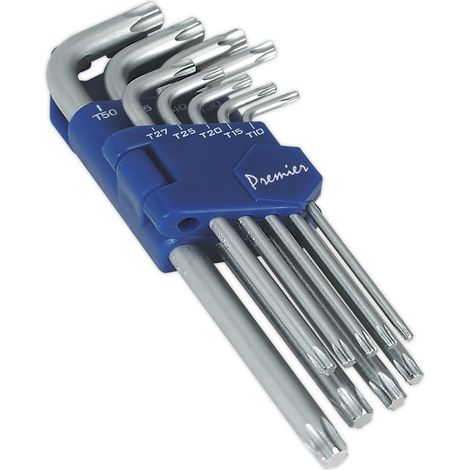 Sealey TRX-Star Key Set 9pc Long AK7142