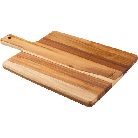 Tramontina Tagliere Servire in legno di teak certificato con manico 40x28 cm (1/5)